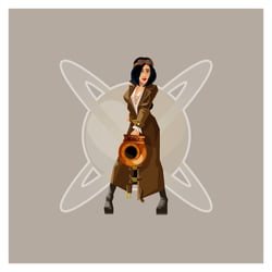 Game-Character Steampunk