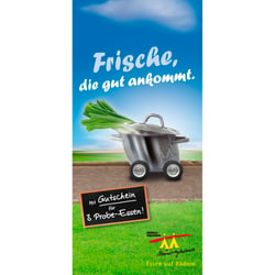 Faltblatt Titel Konzept Grafik-Design Text Claim Keyvisual Composing