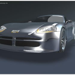 3D Fahrzeugkonzept Viper