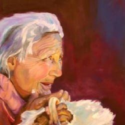 retrato vieja