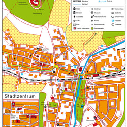 Stadtplan Bad Blankenburg
