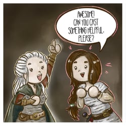 Mini Comic zum Rollenspiel Midgard