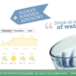 Social Media Post for Summer Advisory