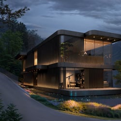 Außenvisualisierung: Villa St. Adrian, Schweiz