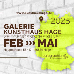 Zeitgenössische Porträtkunst bei Kunsthaus Hage mit carographic by Carolyn Mielke aus Cottbus, Lausitz, Brandenburg