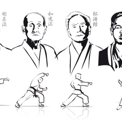 Karate – Stilrichtungsgründer