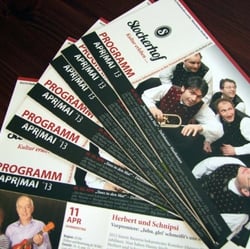 Stockerhof – Programmflyer/-kalender