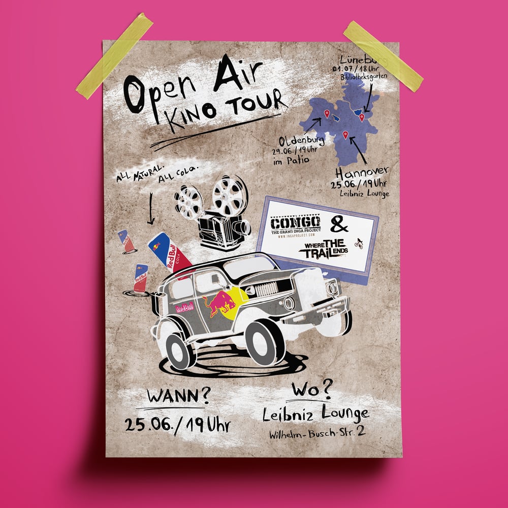 Red Bull Cola Tour // Artwork / Poster Design