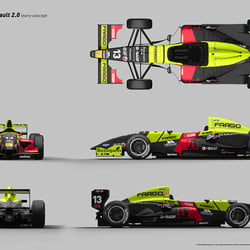 Formula Renault 2.0 Livery Design Overview