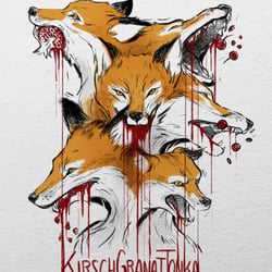 Label Illustration für einen Fruchthonigwein