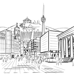 Illustration Standort Stuttgart