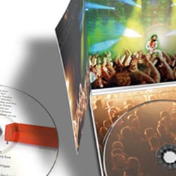 CD-Faltcover, Motiv Bühne