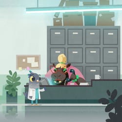 Fall of Porcupine – Level u. Characters