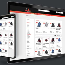 Onlineshop und Website Müller Arbeitsschutz – Shopware / WordPress