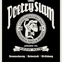 Poetry Slam Poster – Landesmeisterschaften – Sept. 2013