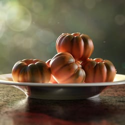 Tomate Szene