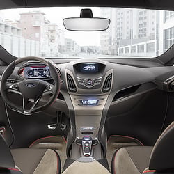 Ford Vertrek Showcar; NAIAS 2011, Modelling Interieur