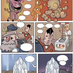Extrakt eines Comics