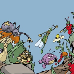 bugz-cover und umschlag