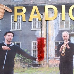 Flyer für Konzert von RADIOLUX