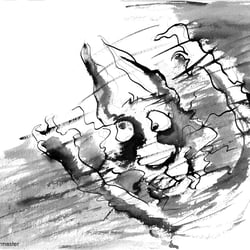 „Grimasse“(freie Arbeit)