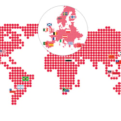 Visualisierung Weltkarte