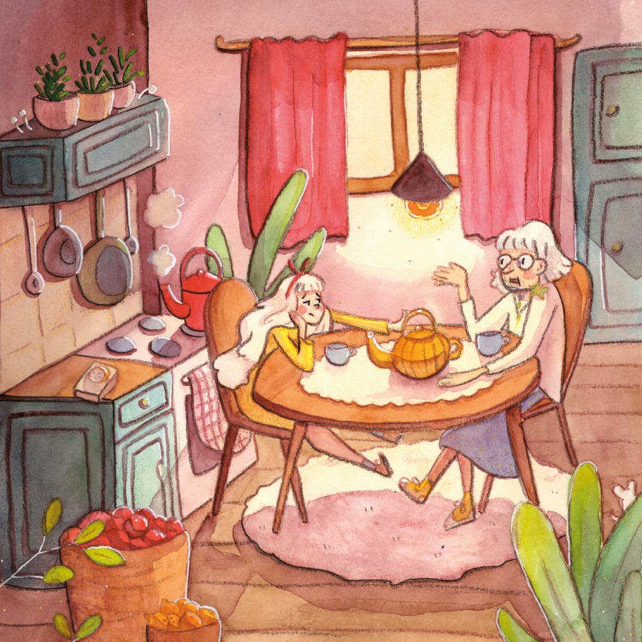 Kinderbuchillustration
