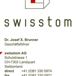swisstom • Schweizer Unternehmen im Bereich Medizin
