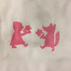 The Friendly Wolf – Textildruck