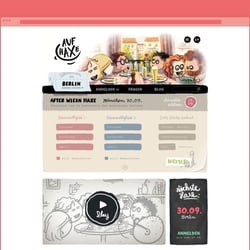 AUF HAXE – Website Illustrationen