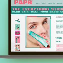Web Design · Produktseite