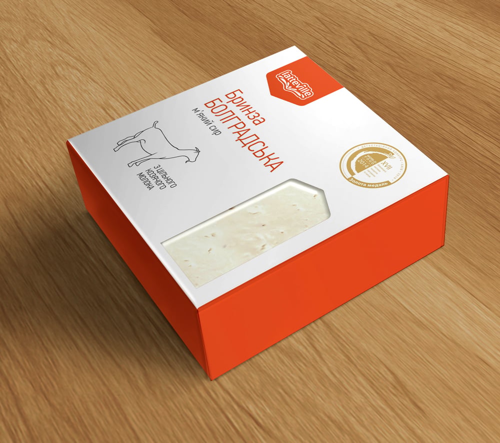 Сheese packaging design
