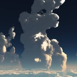 big clouds