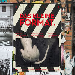 DAS KLEINE FORMAT – Kunstausstellung Logo | Poster | Broschüre | Banner, 2019