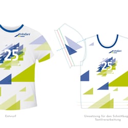 Laufshirt 25 Jahre ISG