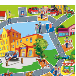 Das grosse Polizeispiel – Spielplan
