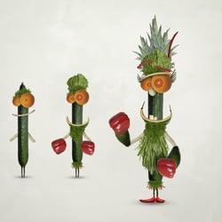 Workshop Obst und Gemüse – Characterdesign – www.stilknecht.de/_boxgurke.html