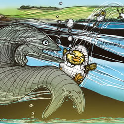 Kinderbuch Edwin, das lahme Ei Innenseite Beispiel 12