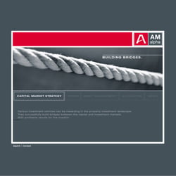 am alpha – Internetpräsenz
