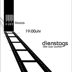 Plakat A3 Filmclub fsr kunstgeschichte