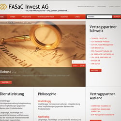 CMS Website, FASaC Invest AG