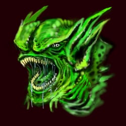 Reptilienartiges Alien