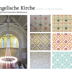 Evangelische Kirche – Geschenkpapier