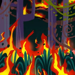 Amazonas Projekt – Waldbrand