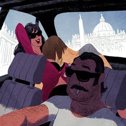 Aufmacher Illustration für dasPlayboy Magazin