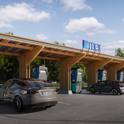 3D Visualisierung nachhaltiger Ladelösungen für Elektrofahrzeuge