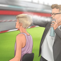 Storyboard Race Track Hair Dresser