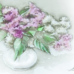 “LILAC” – Aquarell