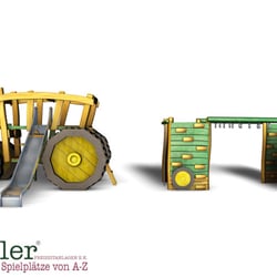 3d Projekt – Klettertraktor mit Klettergerüst