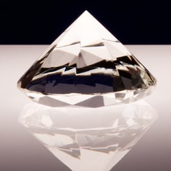 Glas Diamant